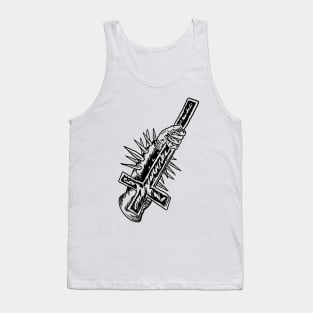 Inverted Cross Tank Top